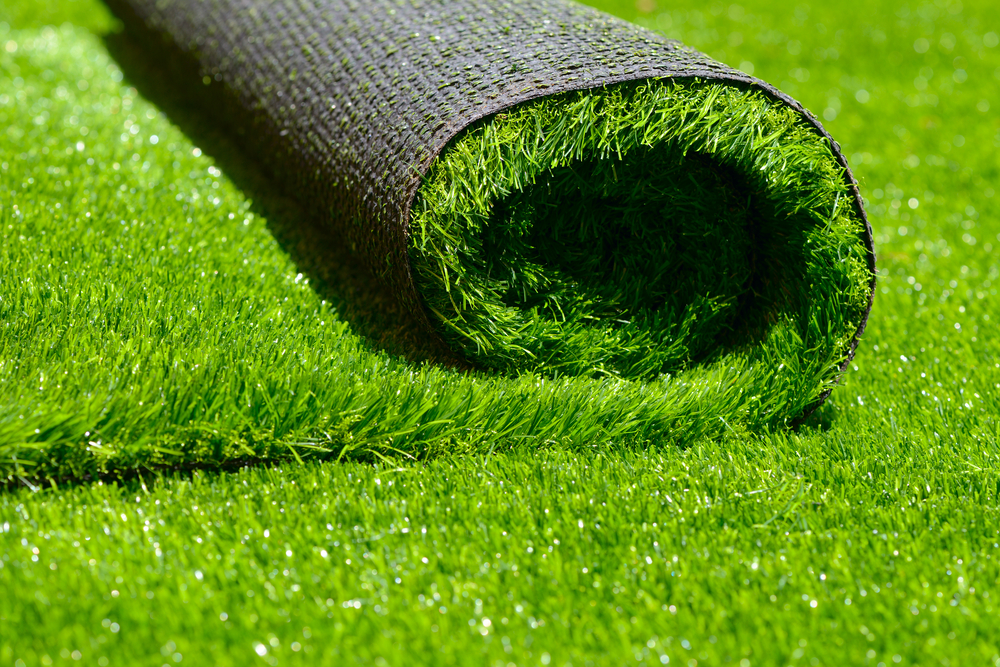 Artificial Green Grass or Synthetic Grass Rolled